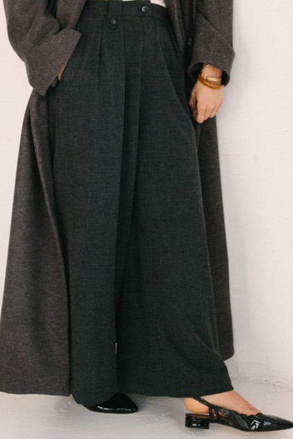 SYBILLA BARONCELLI GRAY PANTS