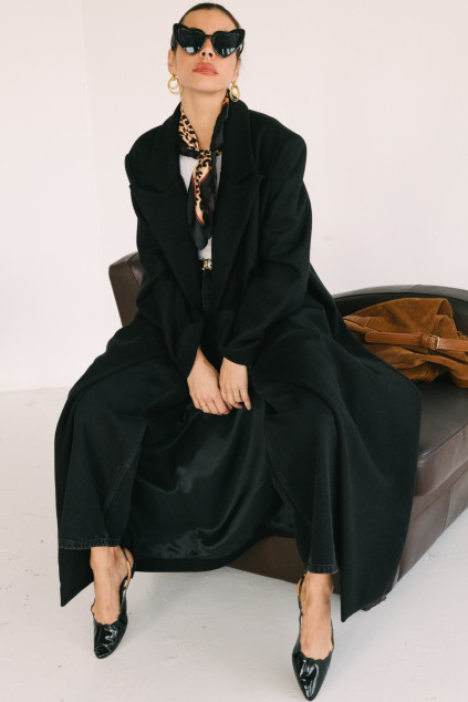 ALAÏA BLACK SLINGBACKS