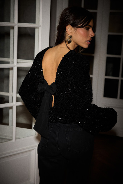 BLOUSE CONSTANCE PAILLETTE...