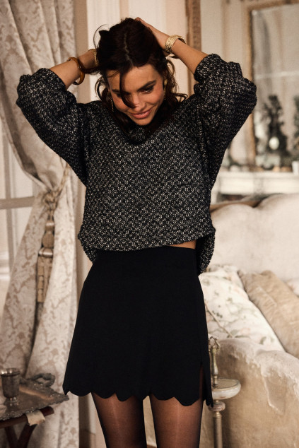 SKIRT INESSA PUNTA BLACK