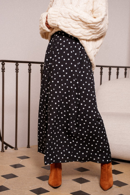 JUPE JUSTINA DOTY NOIR