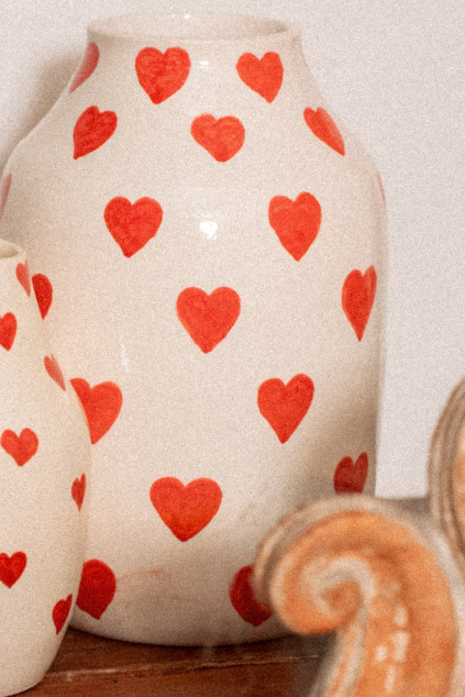 HARRY MINIS HEARTS VASE