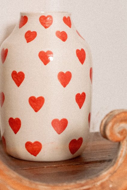 HARRY MINIS HEARTS VASE