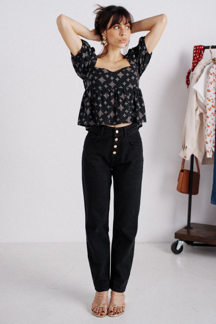 BLOUSE BLAISE CELTIQUE NOIR