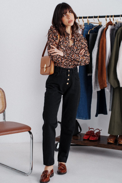 CHEMISE MARIA NEROLI NOIR