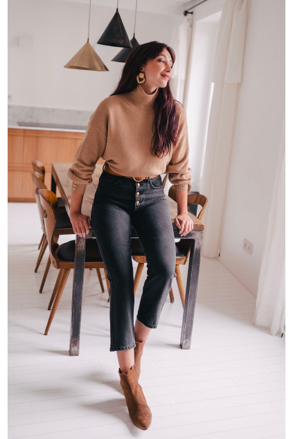 LUCAS CAMEL PULLOVER