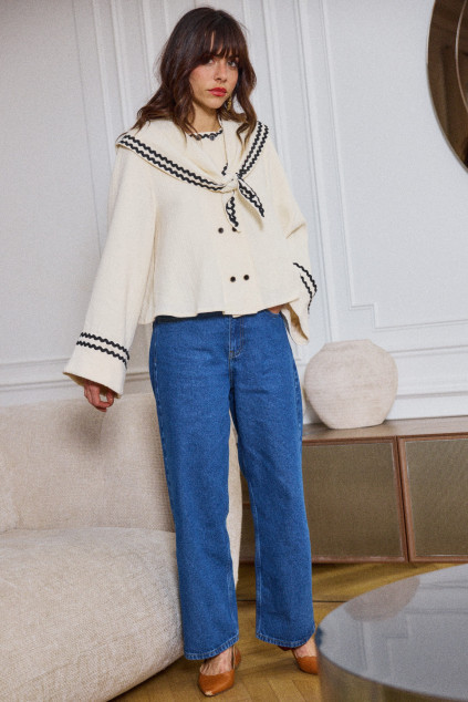 BLOUSE BASMA CASANNELO BEIGE