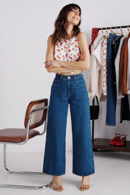 TOP BOXY CONFITURE ECRU