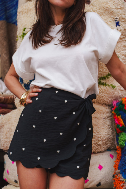 JUPE-SHORT JULIENNE IMPRIME...