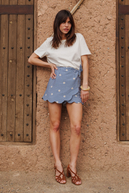 JUPE-SHORT JULIENNE IMPRIME...