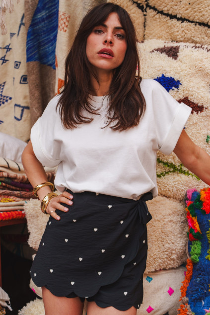 TILIANE ECRU T-SHIRT