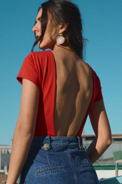 BODY BONNIE COTON ROUGE