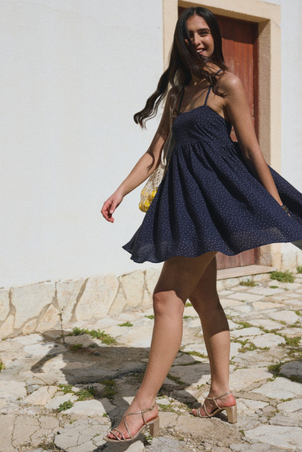 ROBE RILLA IMPRIME MESSY