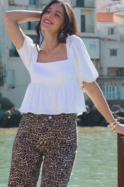 BLOUSE BLAISE LINO BLANC