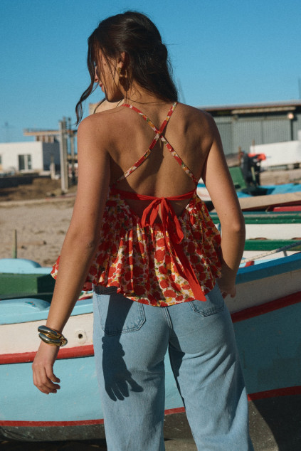 BLOUSE BELLEVILLE IMPRIME...