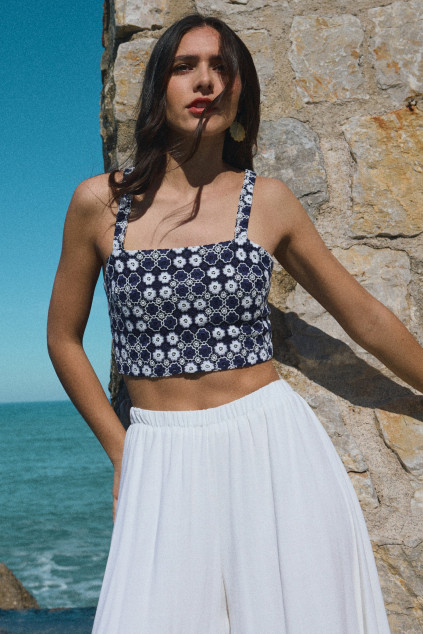 TOP BONO COTON MARINE