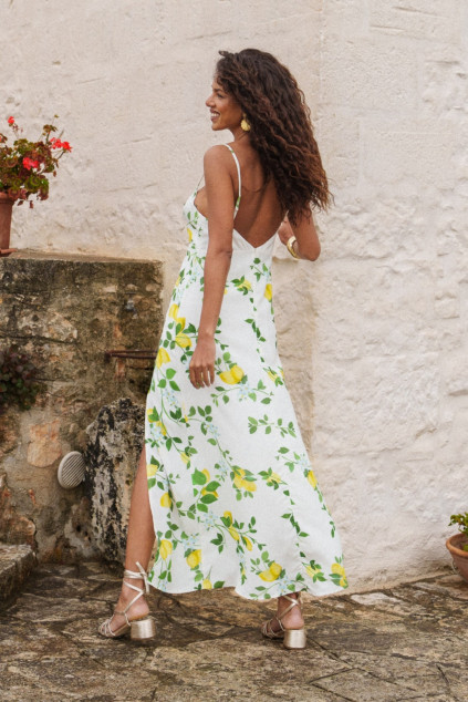 RINARA DRESS CITRUS PRINT