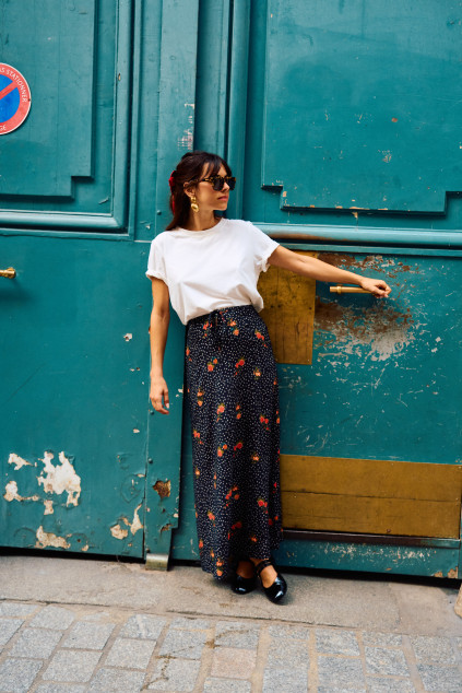 JACKIE INGRID BLACK SKIRT
