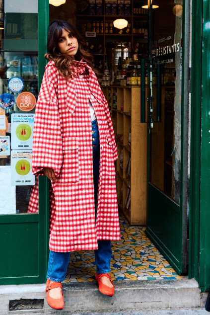 MARCELO CHECKERED COAT